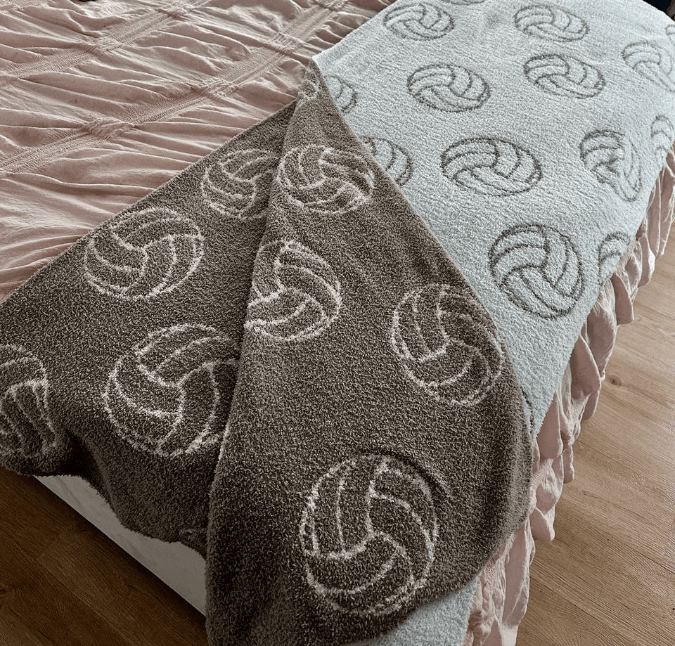 Ultra Plush Volleyball Microfiber Blanket